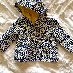 Gymboree girls raincoat